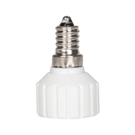 Переходник E14-GU10 бел. EKF PROxima AD-E14-GU10-w