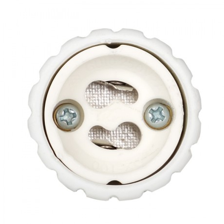 Переходник E14-GU10 бел. EKF PROxima AD-E14-GU10-w