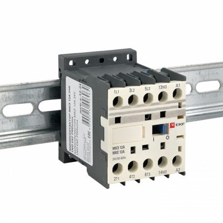 Миниконтактор МКЭ 12А 24В 1NO EKF PROxima Mctr-s-12-24