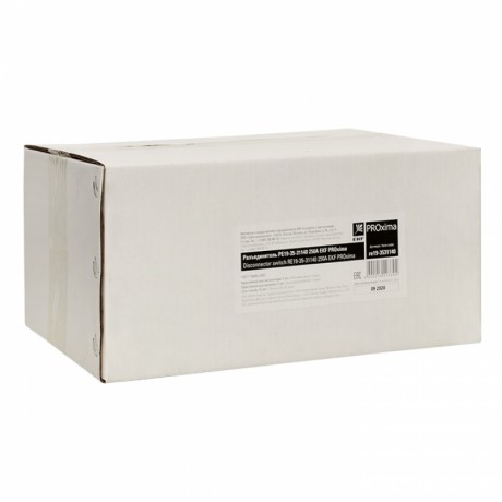 Разъединитель РЕ19-35-31140 250А EKF PROxima re19-3531140