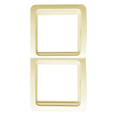 Лондон Рамка 2-местная вертикальная бежевая EKF PROxima EEM-V-302-20