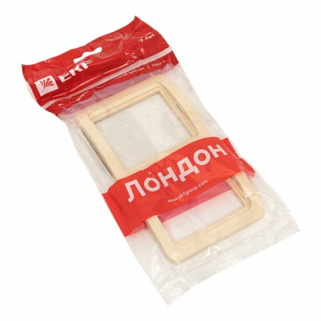 Лондон Рамка 2-местная вертикальная бежевая EKF PROxima EEM-V-302-20