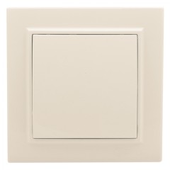 Выключатель 1-кл. СП проходной 10А бежевый Минск EKF ERV10-025-20