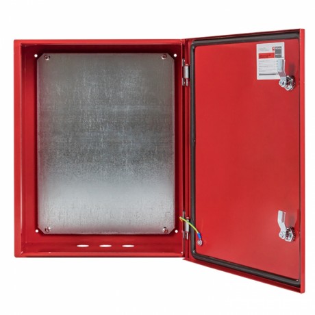 Щит с монтажной панелью ЩМПг- 80.60.25 (ЩРНМ-4) RAL 3001 IP54 EKF PROxima mb24-4-3001