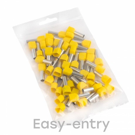 Наконечник штыревой втулочный изолированный НШвИ(2) 6,0-14 (50шт.) EKF PROxima nhvi2-6.0-14