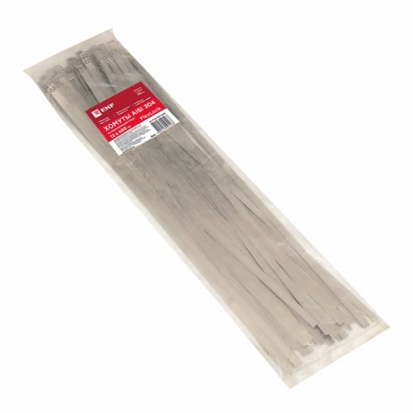 Хомут AISI 304 из нержавеющей стали, 12x680 (100 шт.) FlexLock PROxima plc-fl-tss-304-12x680