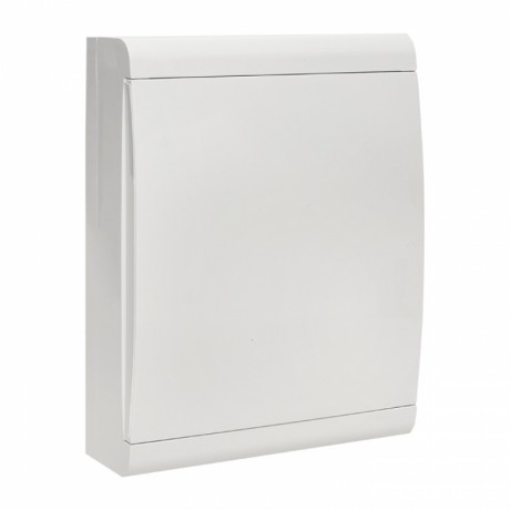 Щит распределительный ЩРН-П-24 SlimBox белая дверца IP41 EKF PROxima sb-n-24w