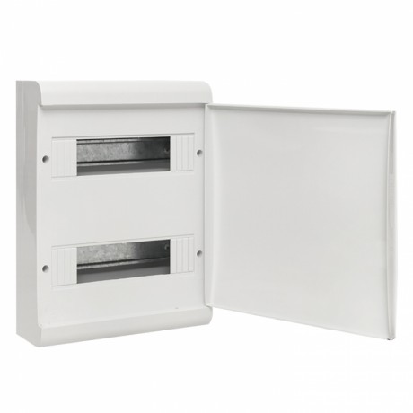 Щит распределительный ЩРН-П-24 SlimBox белая дверца IP41 EKF PROxima sb-n-24w