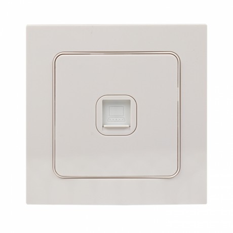 Стокгольм Механизм Розетки RJ-45 1-местной белый EKF PROxima EYK01-035-10
