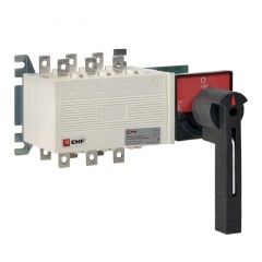 Рубильник-переключатель 100A 3P c рукояткой управления для прямой установки PowerSwitch EKF PROxima pscs-100-3