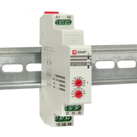 Реле времени RT-SBA-2 (задержка времени включ.) EKF PROxima rt-sba-2