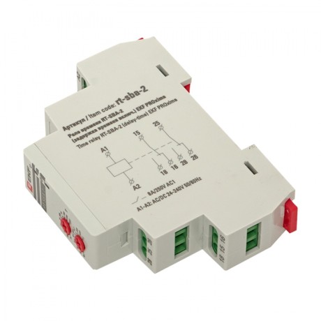Реле времени RT-SBA-2 (задержка времени включ.) EKF PROxima rt-sba-2