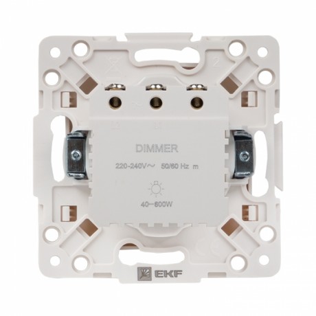 Стокгольм Механизм Светорегулятора 600W 220В белый EKF PROxima EYD06-101-10