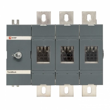 Рубильник 1600A 3P без рукоятки управления TwinBlock EKF PROxima tb-s-1600-3p