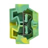 Миниклемма STB-4 32A желто-зеленая EKF PROxima stb-m-4-y-green