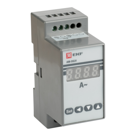 Амперметр AD-G31 цифровой на DIN однофазный EKF PROxima (без поверки ad-g31
