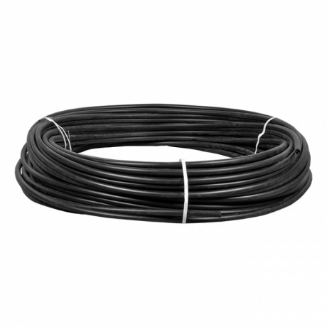 Труба гладкая ПНД жесткая d16 мм (100 м) черная EKF-Plast tpndg-16