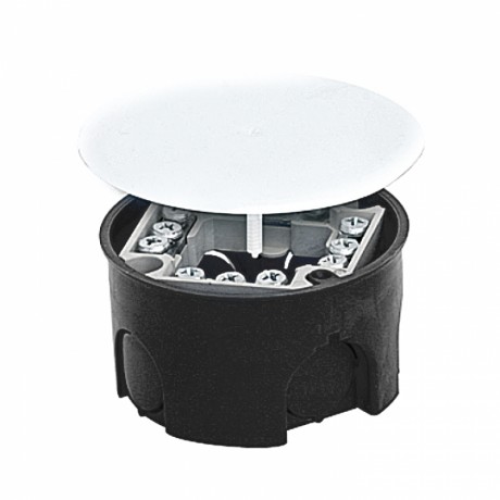 Коробка распаячная КМТ-010-019 для подштукатурного монтажа с клеммником и крышкой (74х42) EKF PROxima plc-kmt-010-019