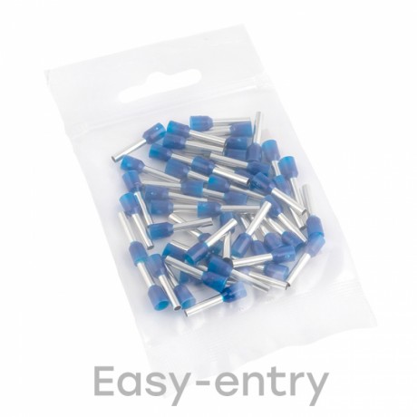 Наконечник штыревой втулочный изолированный НШвИ 2,5-12 (50шт.) EKF PROxima nhvi-2.5-12