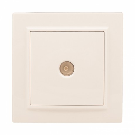 Розетка TV 1-мест. СП бежевый 75Ом 5-862МГц Минск EKF ERA00-027-20