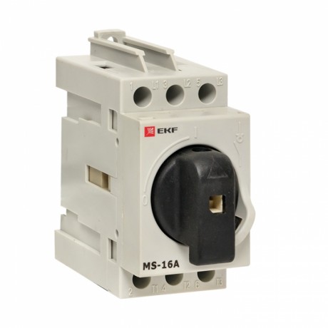 Рубильник модульный MS-16A 3P на DIN-рейку EKF PROxima ms-16d