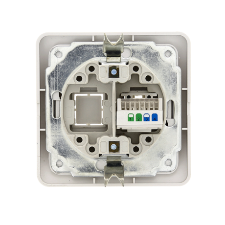 Розетка Phone 1-мест. бел. Лондон EKF PROxima EET01-034-10