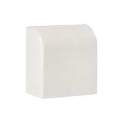 Заглушка (25х16) (4 шт) белая EKF-Plast ecw-25-16x4