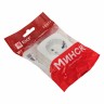 Минск Розетка 1-местная ОП 16А с заземлением белая EKF Basic EGR16-028-10