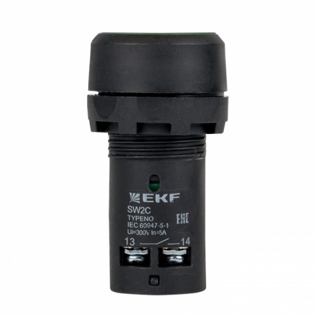 Кнопка SW2C-11 возвратная зеленая NO+NC EKF PROxima sw2c-11s-g