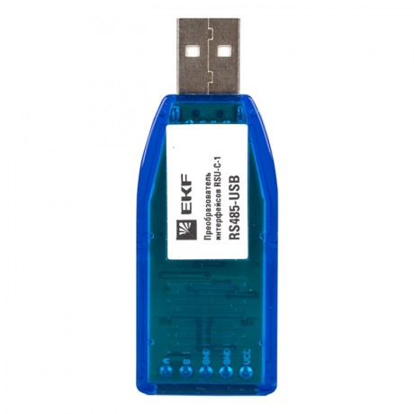 Преобразователь интерфейсов RSU-C-1 RS485-USB EKF PROxima RSU-C-1