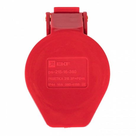 Розетка переносная 215 3Р+РЕ+N 16А 380В IP44 EKF PROxima ps-215-16-380