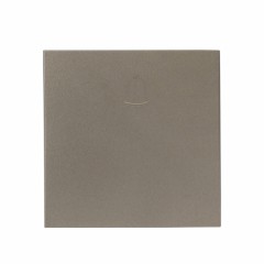 Валенсия лицевая панель кнопки звонка 10А кашемир EKF PROxima ESV10-L-026-40