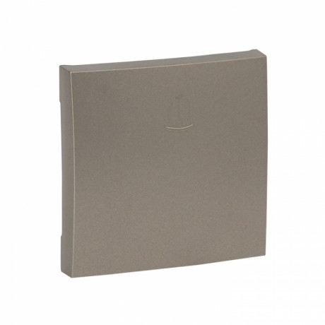 Валенсия лицевая панель кнопки звонка 10А кашемир EKF PROxima ESV10-L-026-40