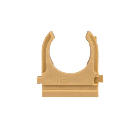 Крепеж-клипса d16 мм (10 шт) светлое дерево EKF-Plast derj-z-16w