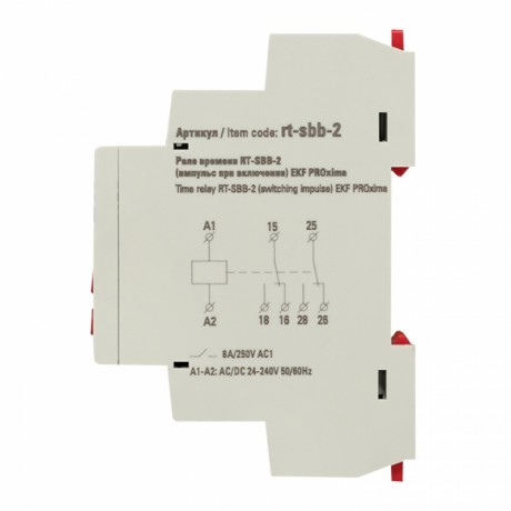 Реле времени RT-SBB-2 (импульс при включении) EKF PROxima rt-sbb-2