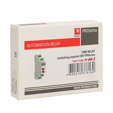Реле времени RT-SBB-2 (импульс при включении) EKF PROxima rt-sbb-2