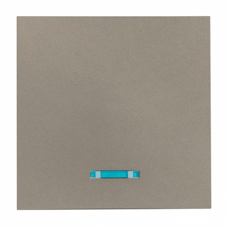 Валенсия лицевая панель выключателя 1-кл. с индикатором 10А кашемир EKF PROxima ESV10-L-121-40