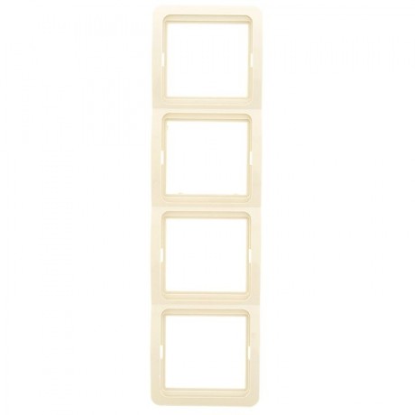 Лондон Рамка 4-местная вертикальная бежевая EKF PROxima EEM-V-304-20