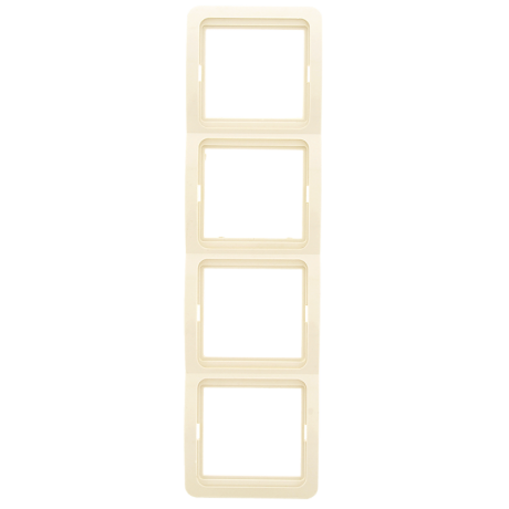 Лондон Рамка 4-местная вертикальная бежевая EKF PROxima EEM-V-304-20