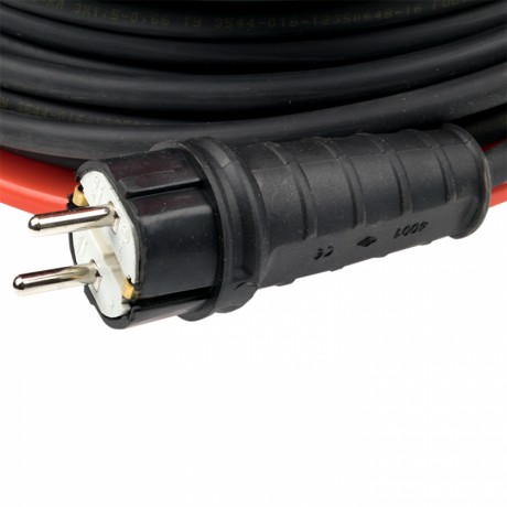 Удлинитель на катушке Атлант 2.0 4 гнезда 50м с заземлением КГ 3*1,5 16А/3,5кВт IP44 PROxima EKF UKA02-16-315R-4-50-IP44