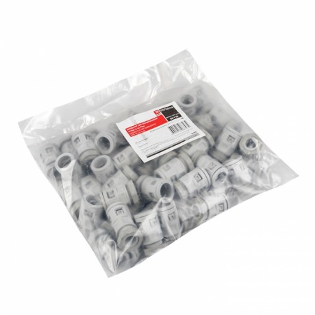 Коннектор для гофрированной трубы (16 мм) (50 шт) EKF-Plast kn-t-16