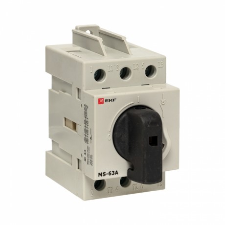 Рубильник модульный MS-63A 3P на DIN-рейку EKF PROxima ms-63d