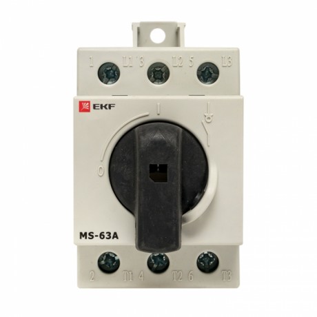 Рубильник модульный MS-63A 3P на DIN-рейку EKF PROxima ms-63d