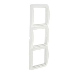 Лондон Рамка 3-местная вертикальная белая EKF PROxima EEM-V-303-10