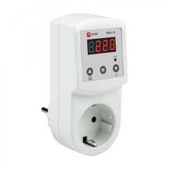 Цифровое розеточное реле напряжения MRVs-16 EKF PROxima MRVs-16