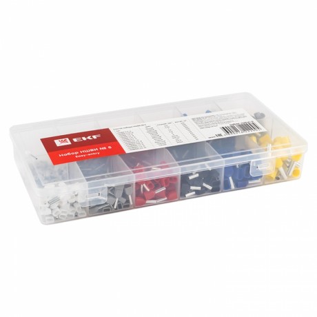 Набор НШВИ №5 (0,5-6мм2; 2x0,5-2,5мм2) EKF PROxima nabor-nshvi-5