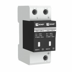 Ограничитель импульсных напряжений ОПВ-C/2P In 20кА 385В с сигн. EKF PROxima opv-c2