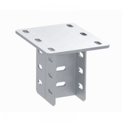 Кронштейн потолочный двойной 400 мм HDZ (2.5 мм) EKF kp2400