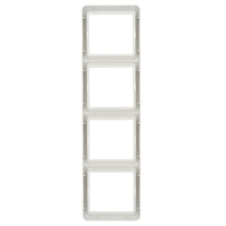 Лондон Рамка 4-местная вертикальная белая EKF PROxima EEM-V-304-10