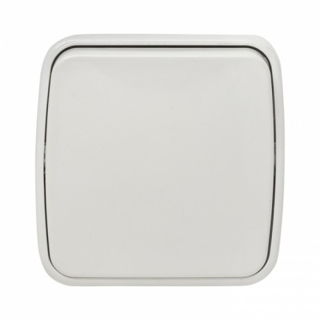 Минск Выключатель 1-клавишный ОП 10А белый EKF Basic EGV10-021-10